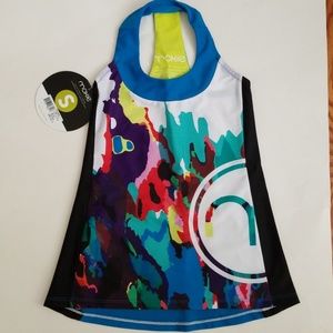 MOXIE Cycling Young Girls Kids T Back Athletic Top